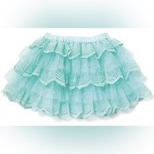 NWOT Matilda Jane Peppermint Patty Tulle Ruffle Skirt